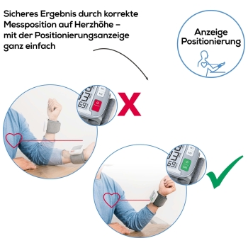 Beurer Handgelenk-Blutdruckmessgerät BC 51